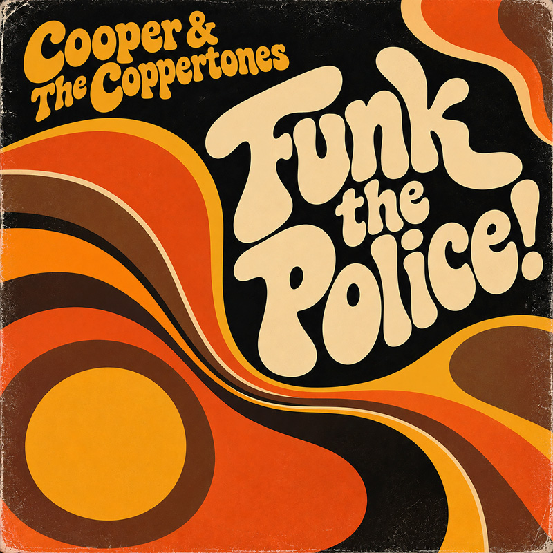 Funk the Police! album cover by Cooper & the Coppertones